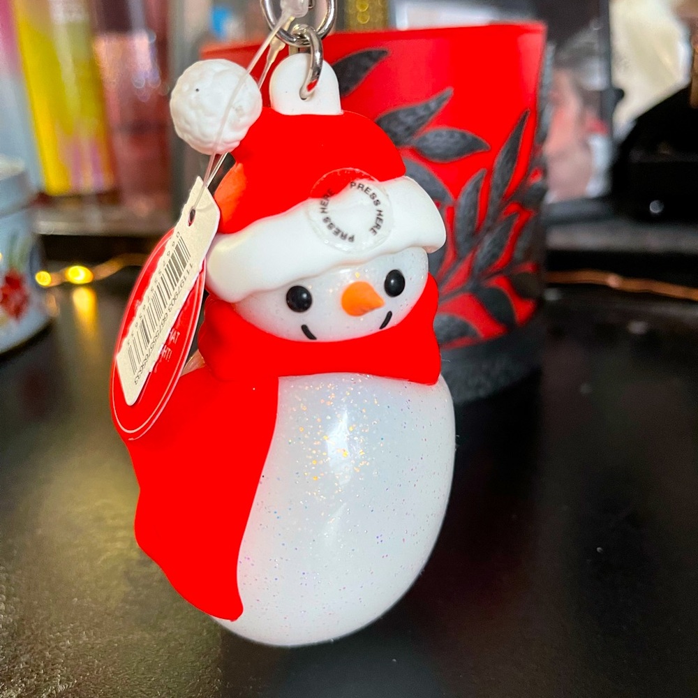 Bath & Body Works Light Up Snowman PocketBac Holder